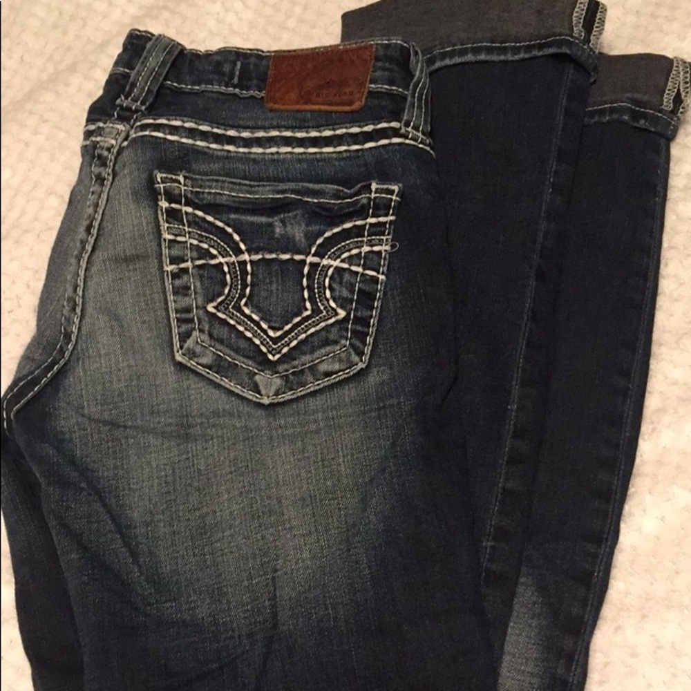 Big star - sweet straight low rise jeans